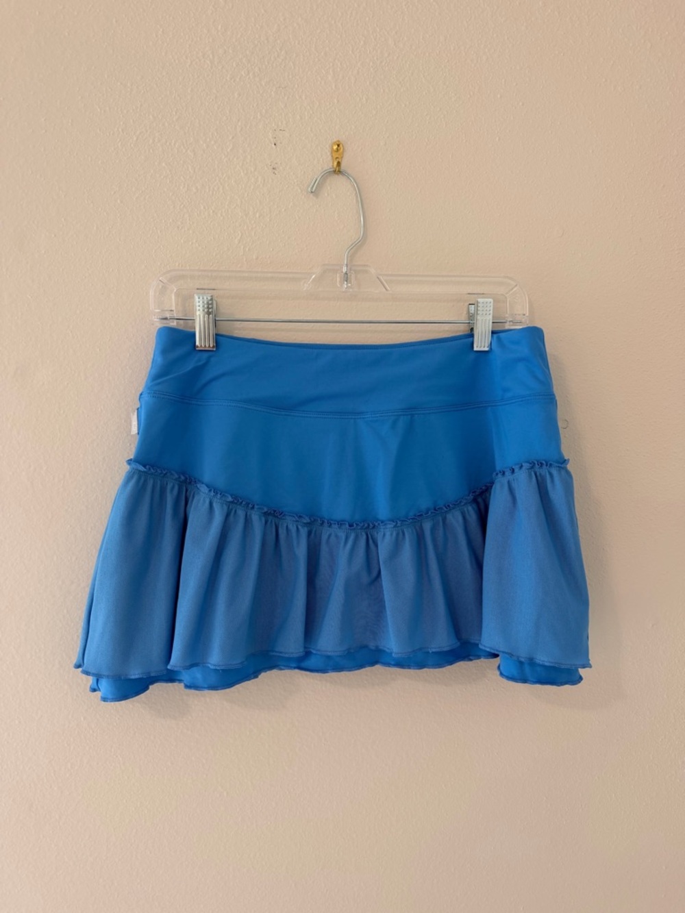 Nike Bright Blue Ruffle Skirt